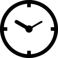 Uhr Symbol Symbol Design Bild. Illustration von das Alarm Uhr Zeit isoliert Vektor Bild. eps 10