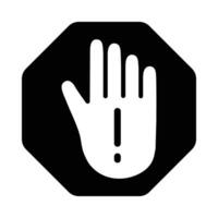 Verhütung Vektor Glyphe Symbol zum persönlich und kommerziell verwenden.