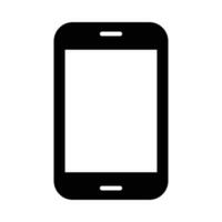 Smartphone Vektor Glyphe Symbol zum persönlich und kommerziell verwenden.