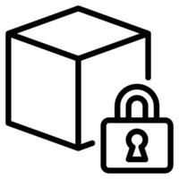 Blockchain Sicherheit Symbol vektor