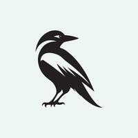 Vogel modern Logo Design vektor