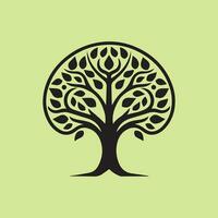 Baum Vektor Logo