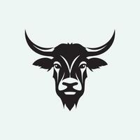 Stier Logo Design Illustration vektor