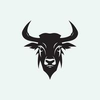 Stier Logo Design Illustration vektor