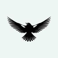 Vogel modern Logo Design vektor