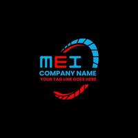 Mei Brief Logo kreativ Design mit Vektor Grafik, Mei einfach und modern Logo. Mei luxuriös Alphabet Design