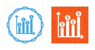 intäkter vektor ikon