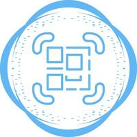 qr Code Scanner Vektor Symbol