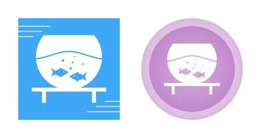 Vektorsymbol für Fischschüssel vektor