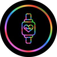 Fitness-Tracker-Vektorsymbol vektor