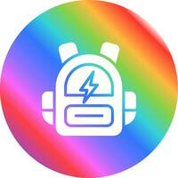 Clever Rucksack Vektor Symbol