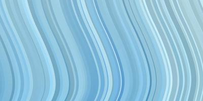 hellblauer Vektorhintergrund mit Kurven. abstrakte Illustration mit Steigungsbögen. Muster für Websites, Zielseiten. vektor