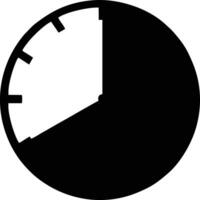 Uhr Symbol Symbol Design Bild. Illustration von das Alarm Uhr Zeit isoliert Vektor Bild. eps 10