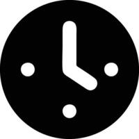 Uhr Symbol Symbol Design Bild. Illustration von das Alarm Uhr Zeit isoliert Vektor Bild. eps 10