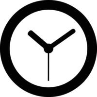 Uhr Symbol Symbol Design Bild. Illustration von das Alarm Uhr Zeit isoliert Vektor Bild. eps 10