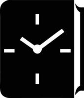 Uhr Symbol Symbol Design Bild. Illustration von das Alarm Uhr Zeit isoliert Vektor Bild. eps 10