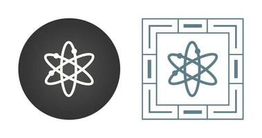 Vektorsymbol für atomare Struktur vektor