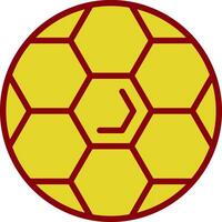 Fußball-Vektor-Icon-Design vektor