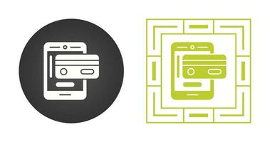 Vektorsymbol für elektronische Zahlungen vektor