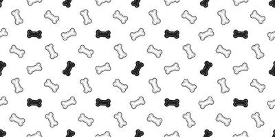 hund ben sömlös mönster vektor Tass fotavtryck sällskapsdjur franska bulldogg scarf isolerat upprepa tapet bricka bakgrund tecknad serie illustration