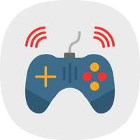 Gamepad-Vektor-Icon-Design vektor