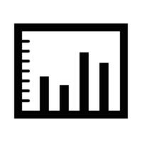 Graph Vektor Glyphe Symbol zum persönlich und kommerziell verwenden.