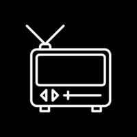 tv vektor ikon design