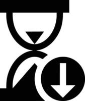 Uhr Symbol Symbol Design Bild. Illustration von das Alarm Uhr Zeit isoliert Vektor Bild. eps 10