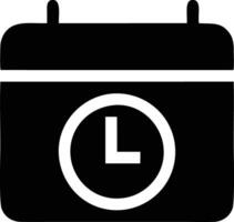 Uhr Symbol Symbol Design Bild. Illustration von das Alarm Uhr Zeit isoliert Vektor Bild. eps 10