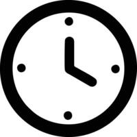 Uhr Symbol Symbol Design Bild. Illustration von das Alarm Uhr Zeit isoliert Vektor Bild. eps 10