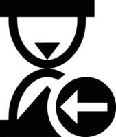 Uhr Symbol Symbol Design Bild. Illustration von das Alarm Uhr Zeit isoliert Vektor Bild. eps 10