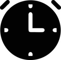 Uhr Symbol Symbol Design Bild. Illustration von das Alarm Uhr Zeit isoliert Vektor Bild. eps 10