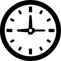 Uhr Symbol Symbol Design Bild. Illustration von das Alarm Uhr Zeit isoliert Vektor Bild. eps 10