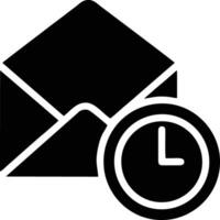 Uhr Symbol Symbol Design Bild. Illustration von das Alarm Uhr Zeit isoliert Vektor Bild. eps 10