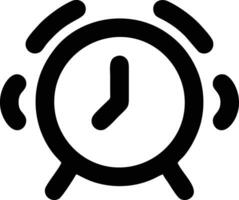 Uhr Symbol Symbol Design Bild. Illustration von das Alarm Uhr Zeit isoliert Vektor Bild. eps 10