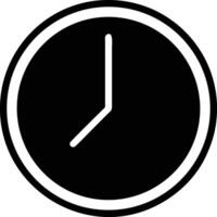 Uhr Symbol Symbol Design Bild. Illustration von das Alarm Uhr Zeit isoliert Vektor Bild. eps 10