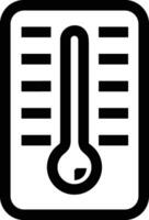 termometer medicin ikon symbol bild vektor. illustration av de temperatur kall och varm mäta verktyg design bild.eps 10 vektor