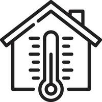 Thermometer Medizin Symbol Symbol Bild Vektor. Illustration von das Temperatur kalt und heiß messen Werkzeug Design Bild.eps 10 vektor