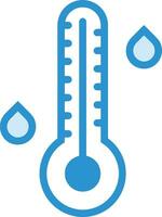 Thermometer Medizin Symbol Symbol Bild Vektor. Illustration von das Temperatur kalt und heiß messen Werkzeug Design Bild.eps 10 vektor