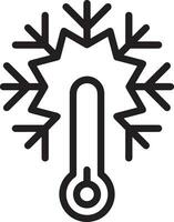 Thermometer Medizin Symbol Symbol Bild Vektor. Illustration von das Temperatur kalt und heiß messen Werkzeug Design Bild.eps 10 vektor