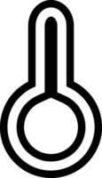 termometer medicin ikon symbol bild vektor. illustration av de temperatur kall och varm mäta verktyg design bild.eps 10 vektor