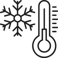 Thermometer Medizin Symbol Symbol Bild Vektor. Illustration von das Temperatur kalt und heiß messen Werkzeug Design Bild.eps 10 vektor