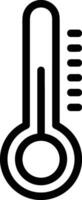 termometer medicin ikon symbol bild vektor. illustration av de temperatur kall och varm mäta verktyg design bild.eps 10 vektor