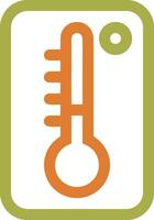 Thermometer Medizin Symbol Symbol Bild Vektor. Illustration von das Temperatur kalt und heiß messen Werkzeug Design Bild.eps 10 vektor