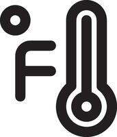 Thermometer Medizin Symbol Symbol Bild Vektor. Illustration von das Temperatur kalt und heiß messen Werkzeug Design Bild.eps 10 vektor