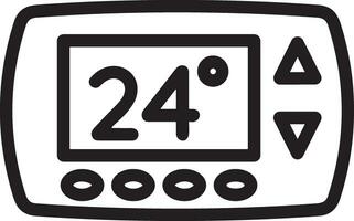 Thermometer Medizin Symbol Symbol Bild Vektor. Illustration von das Temperatur kalt und heiß messen Werkzeug Design Bild.eps 10 vektor