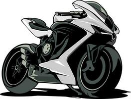 Sport Motorrad Illustration Design Vektor