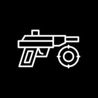 Laser- Gewehr Vektor Symbol Design