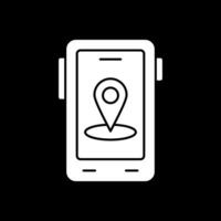 GPS-Navigationsvektor-Icon-Design vektor