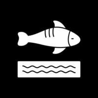 Fisch-Vektor-Icon-Design vektor